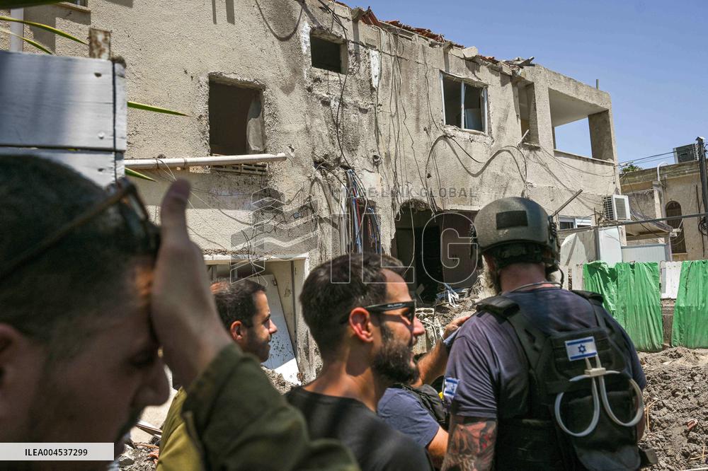 Iranian Drone Strike Tabariyeh - Israel