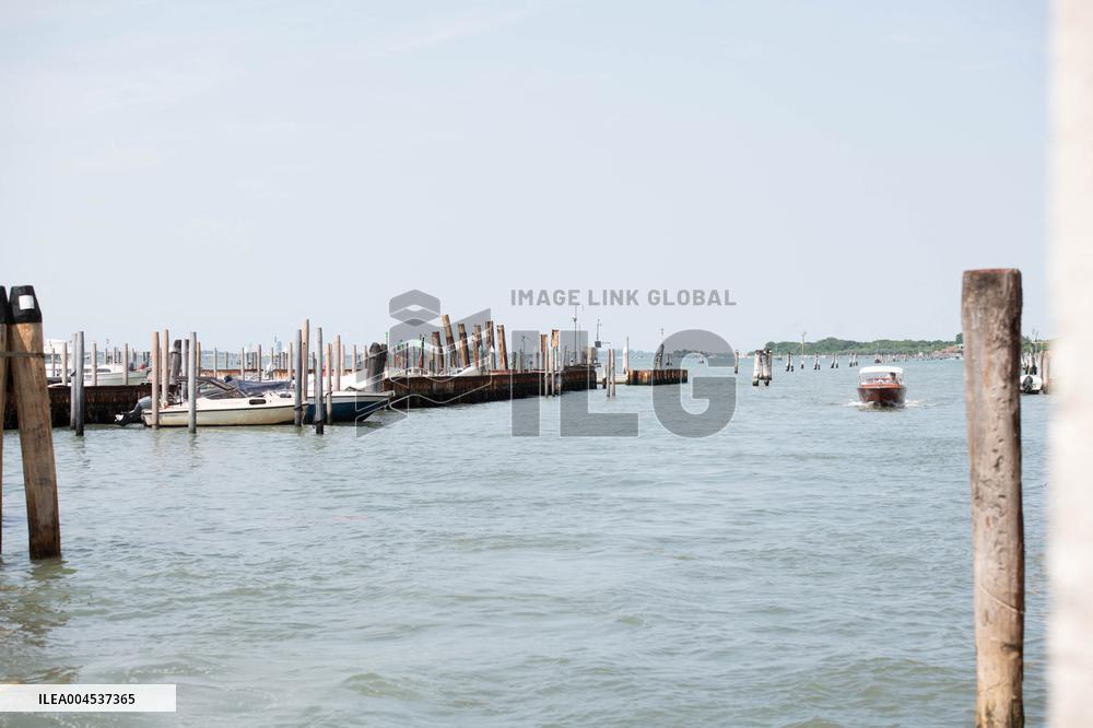 Preparations For The Bezos Wedding - Venice