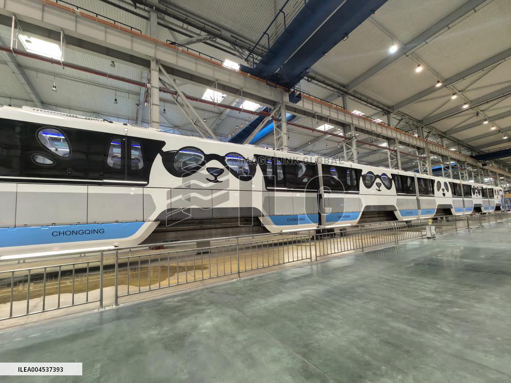 Panda Themed Monorail Train - Chin