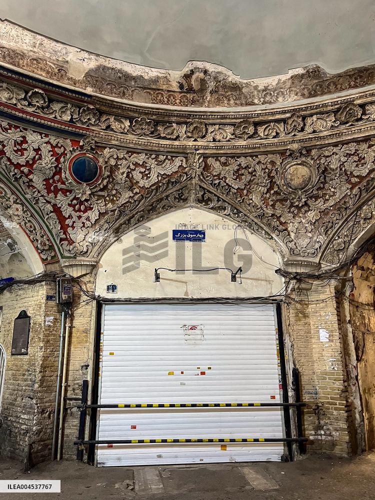 Grand Bazaar of Tehran Closed - Iran