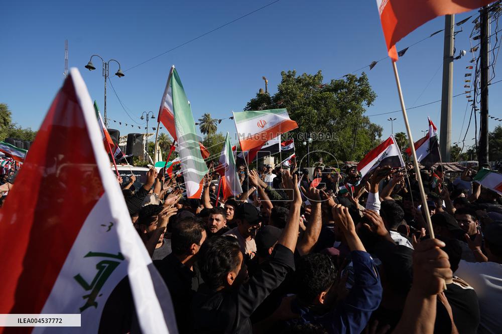 Anti-Israel Demonstration in Baghdad