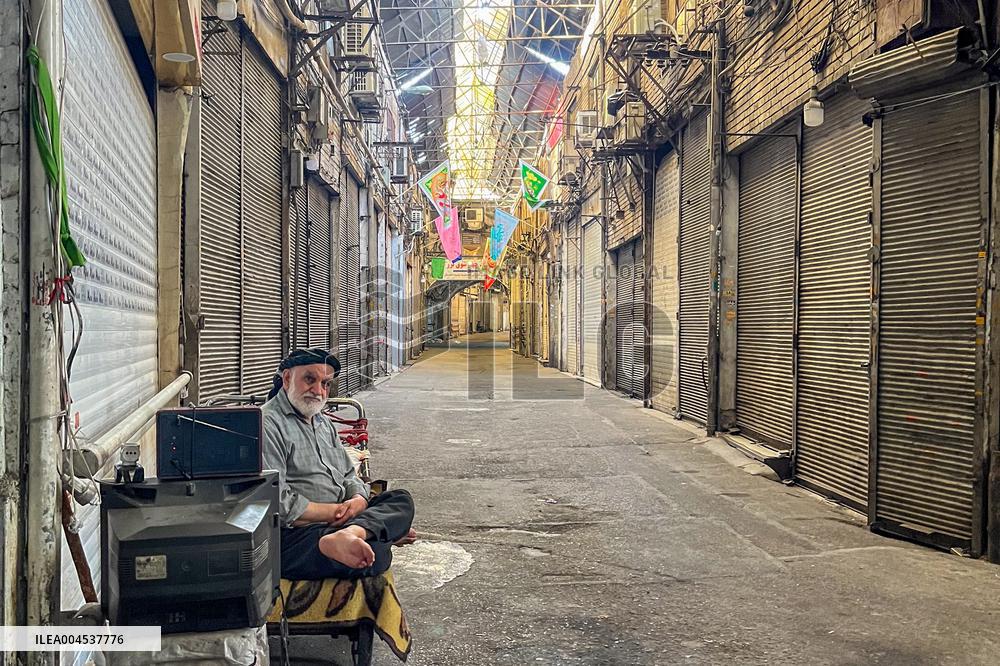 Grand Bazaar of Tehran Closed - Iran