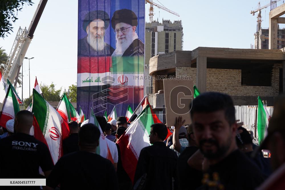Anti-Israel Demonstration in Baghdad