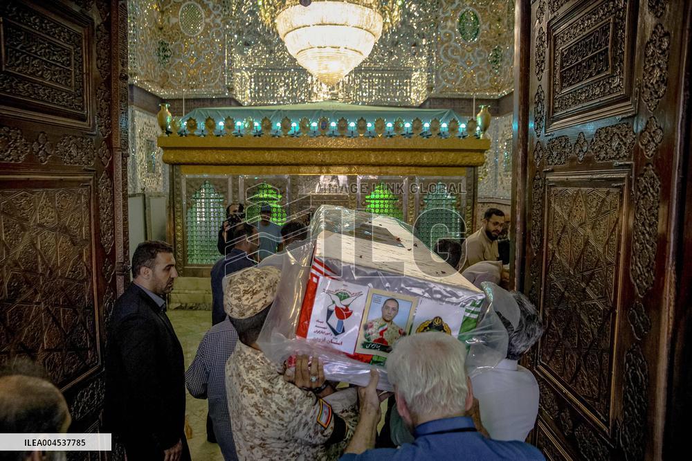 Funeral for Iranians Killed by Israel - Qazvin