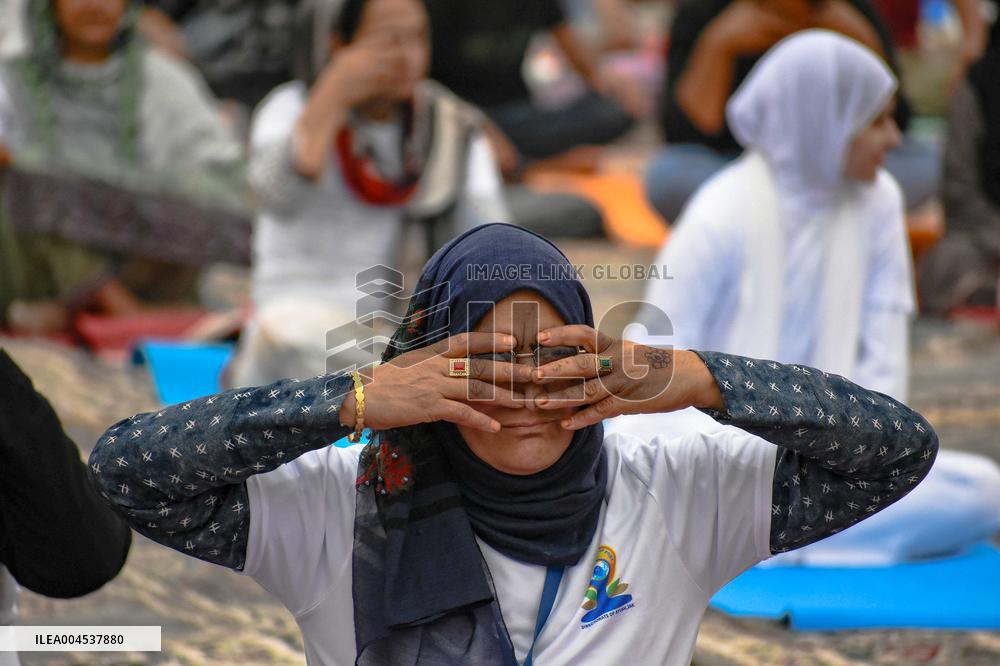 International Yoga Day in Srinagar - India