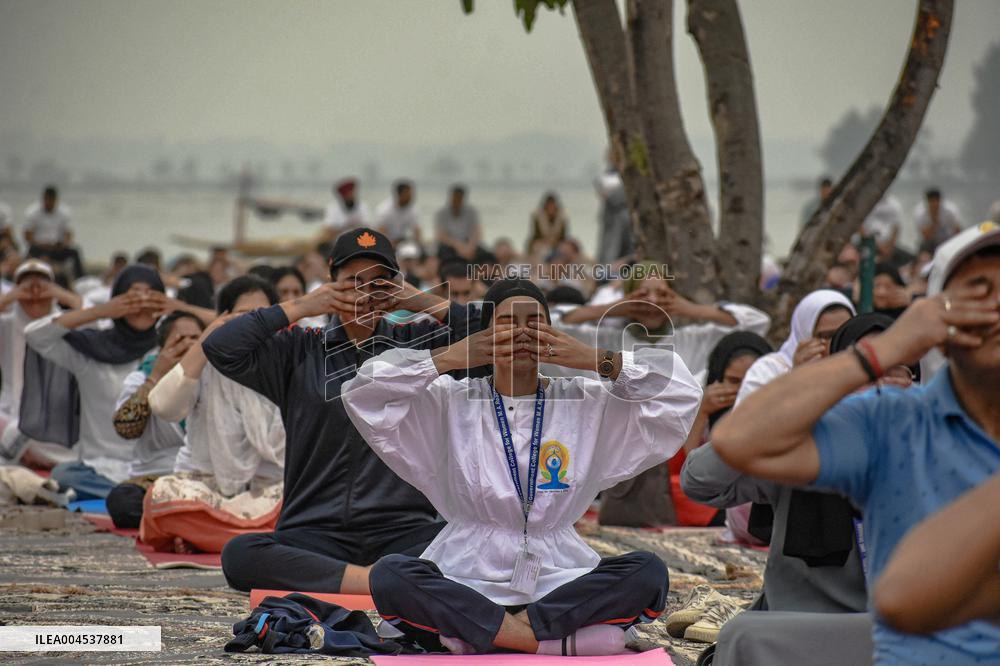 International Yoga Day in Srinagar - India