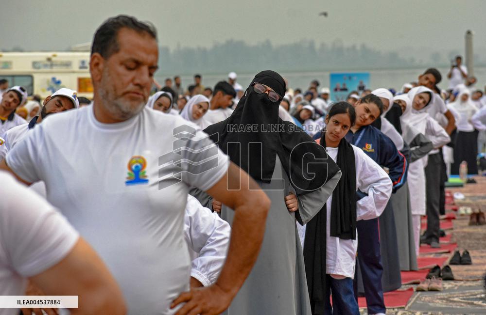 International Yoga Day in Srinagar - India