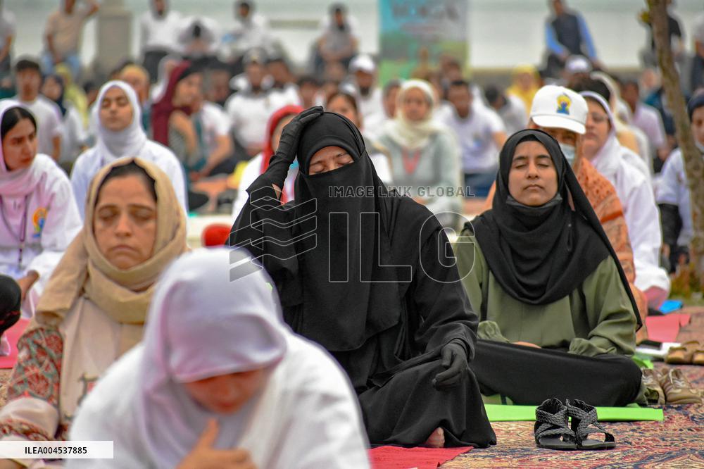 International Yoga Day in Srinagar - India