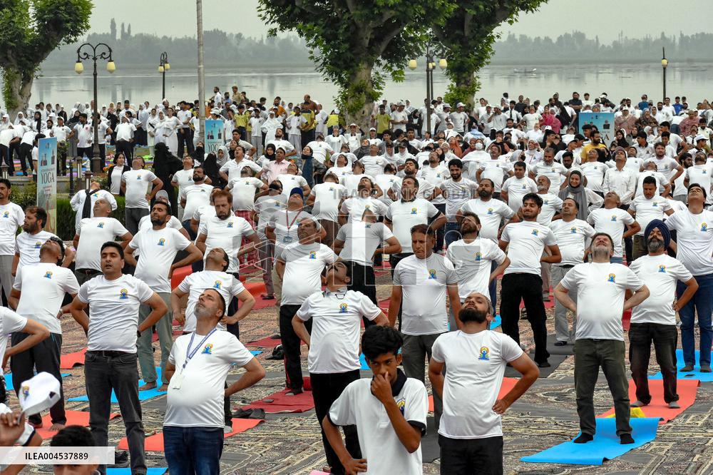 International Yoga Day in Srinagar - India