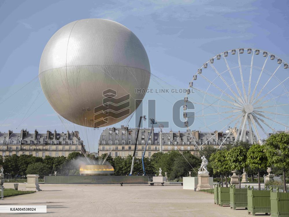 The Olympic Cauldron - Paris