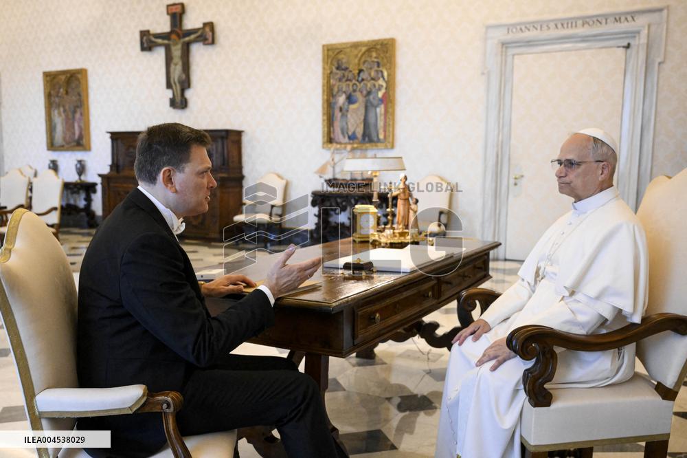Pope Leo XiV Receives The Ambassador of Belarus - Vatican