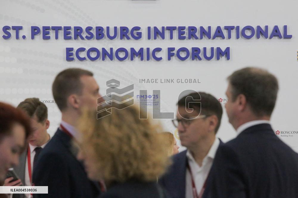 Saint Petersburg Economic Forum - Russia