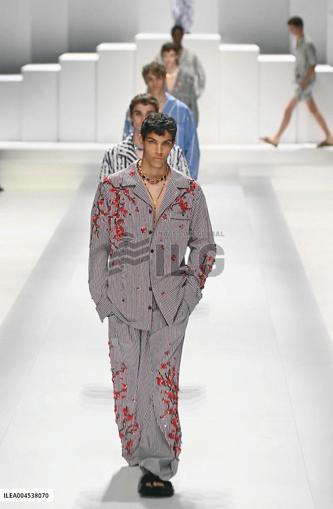 MFW Menswear - Dolce And Gabbana Runway