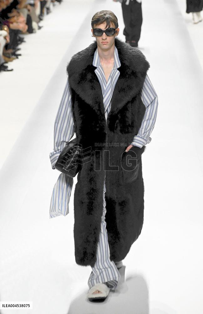 MFW Menswear - Dolce And Gabbana Runway