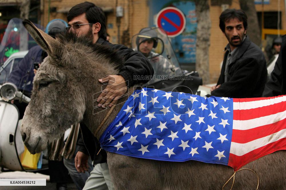 Iranians Marking The 28th Anniversary Of The Us Embassy Takeover - Tehran