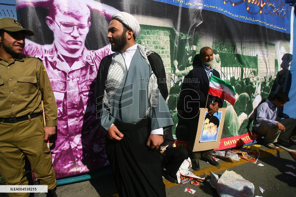 Iranians Marking The 28th Anniversary Of The Us Embassy Takeover - Tehran