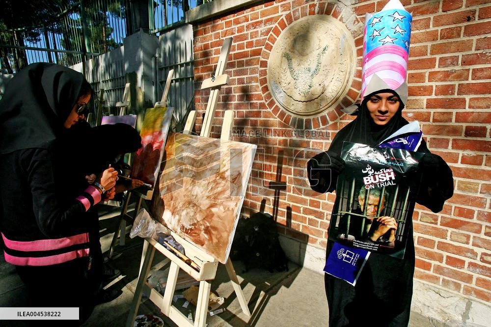 Iranians Marking The 28th Anniversary Of The Us Embassy Takeover - Tehran