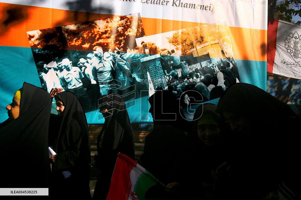 Iranians Marking The 28th Anniversary Of The Us Embassy Takeover - Tehran