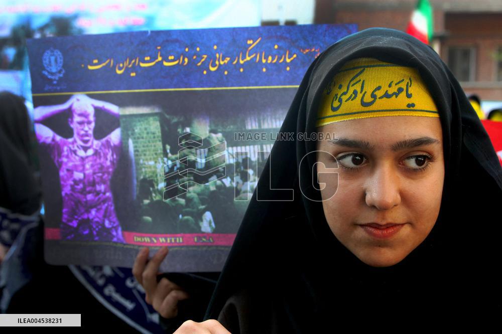 Iranians Marking The 28th Anniversary Of The Us Embassy Takeover - Tehran