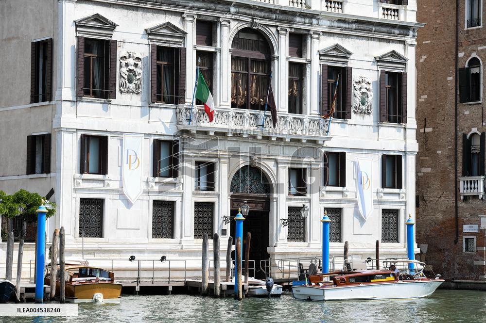 Preparations For The Bezos Wedding - Venice