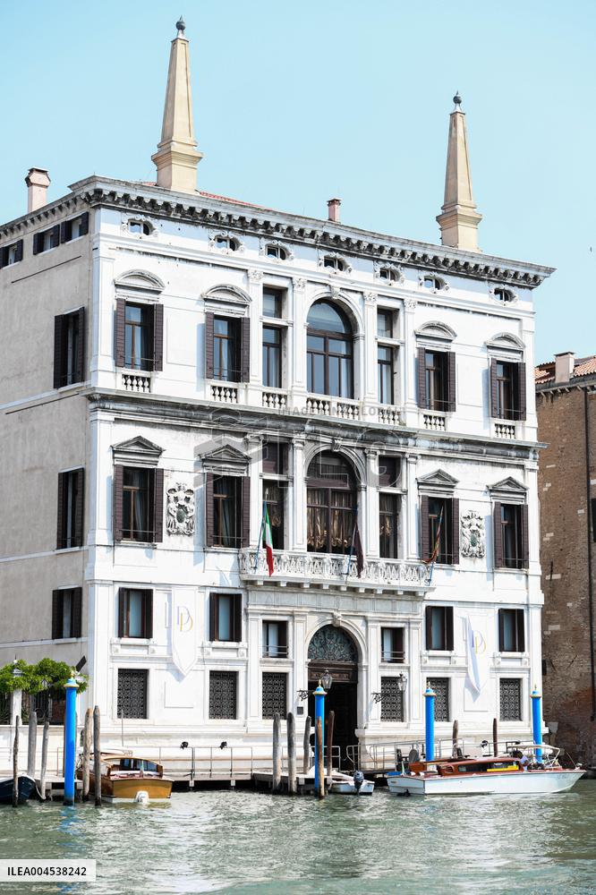 Preparations For The Bezos Wedding - Venice