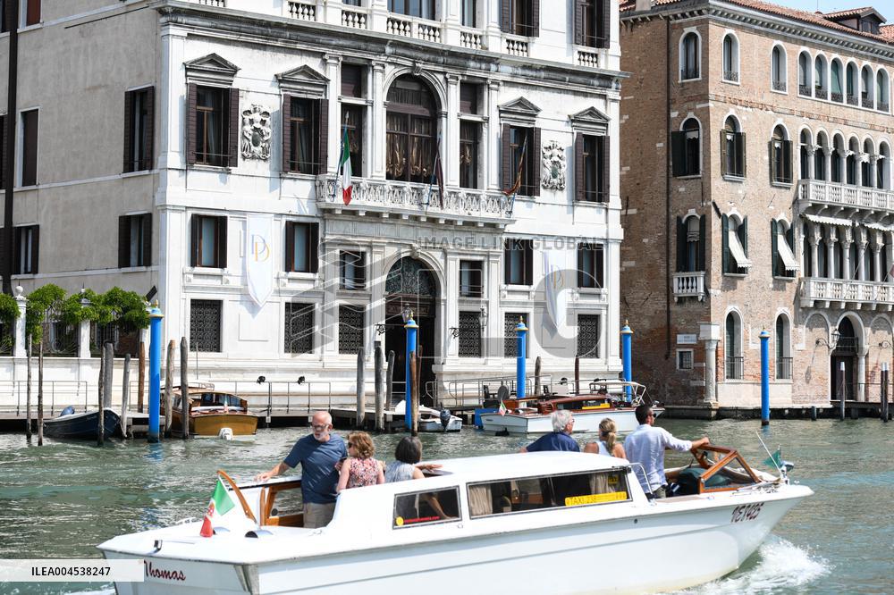Preparations For The Bezos Wedding - Venice