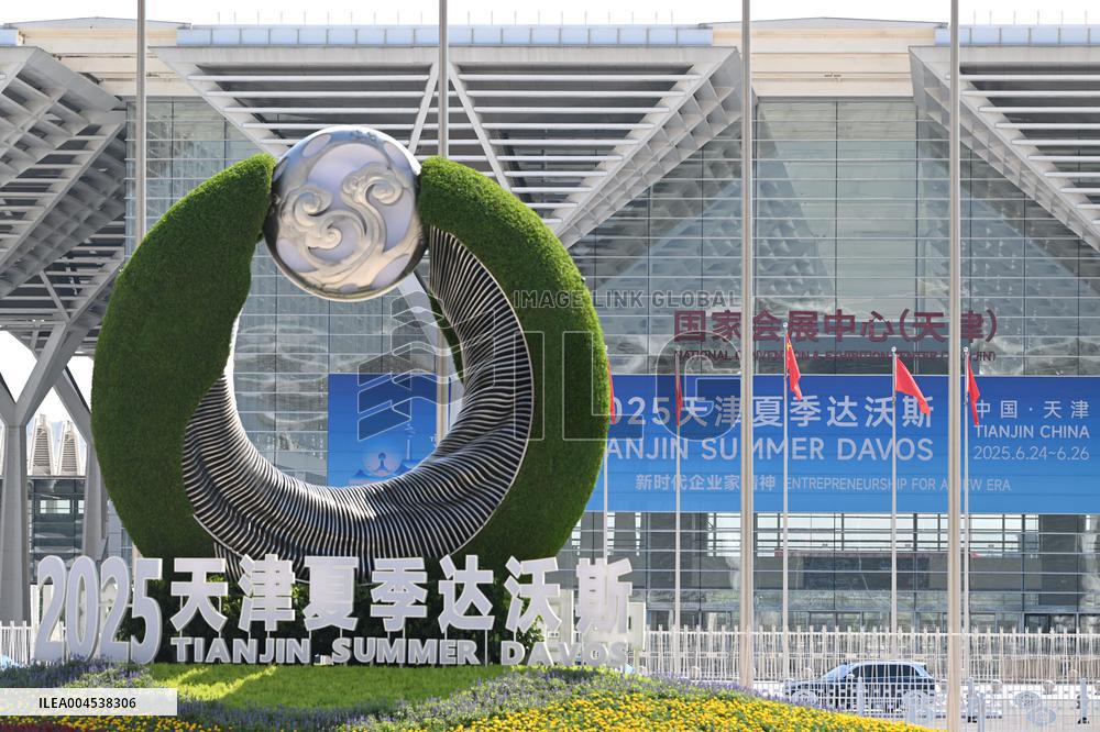 Preparations For Summer Davos Forum - Tianjin