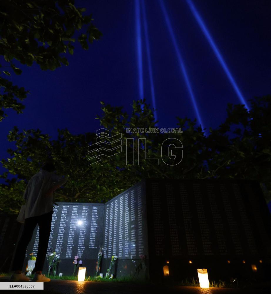 80th anniversary of WWII ground battle in Okinawa