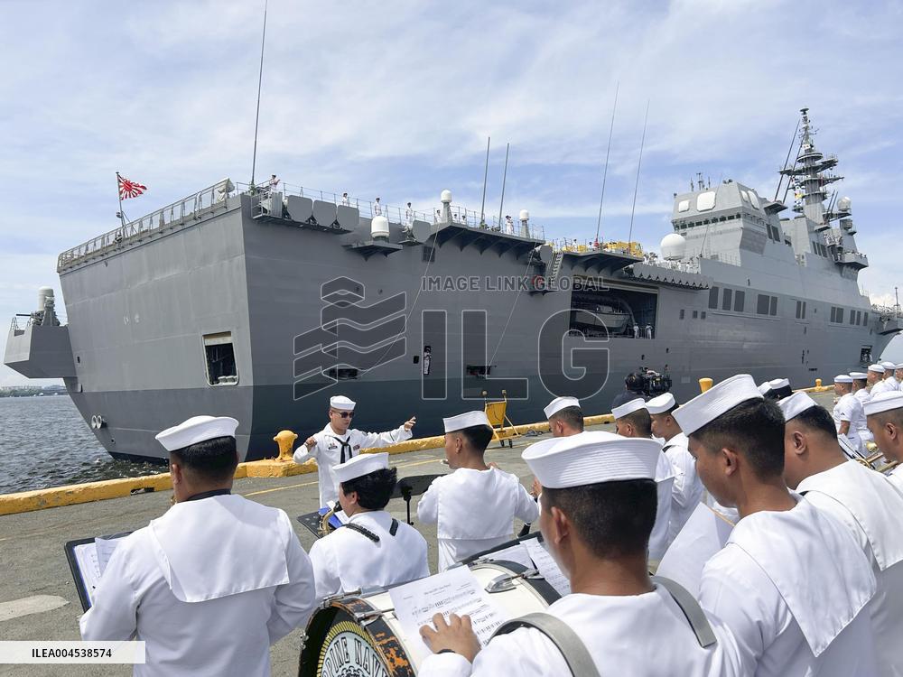 MSDF destroyer port call in Manila