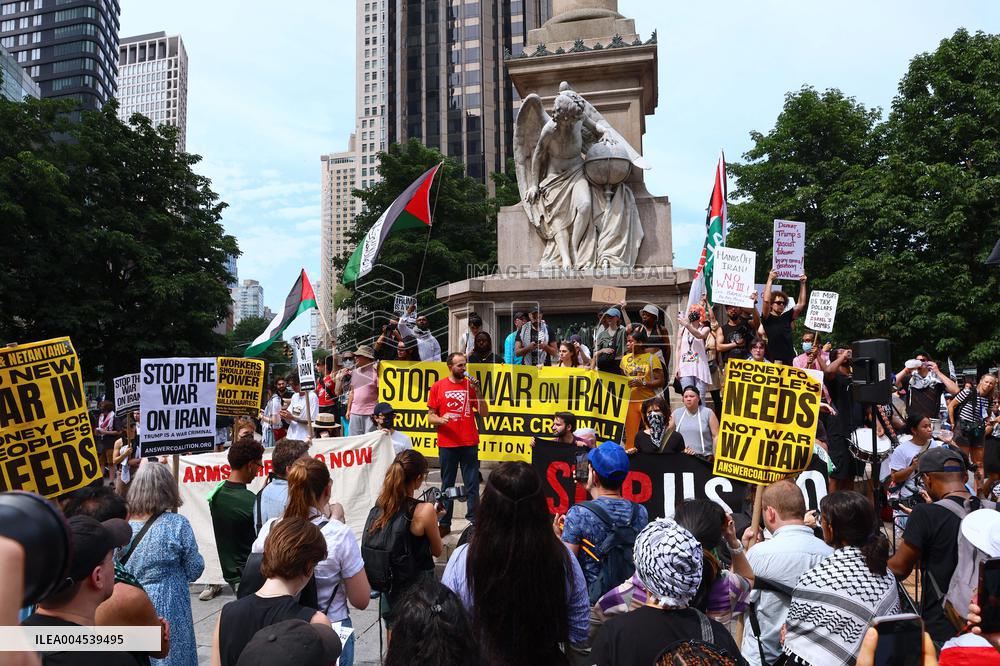 Anti-War Protestors Rally - NYC