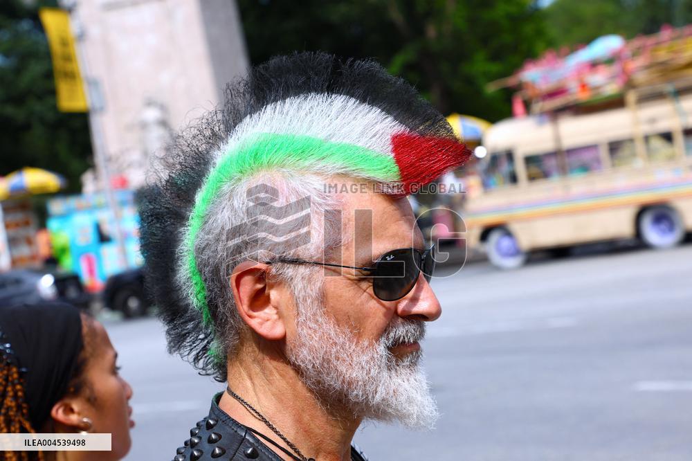 Anti-War Protestors Rally - NYC