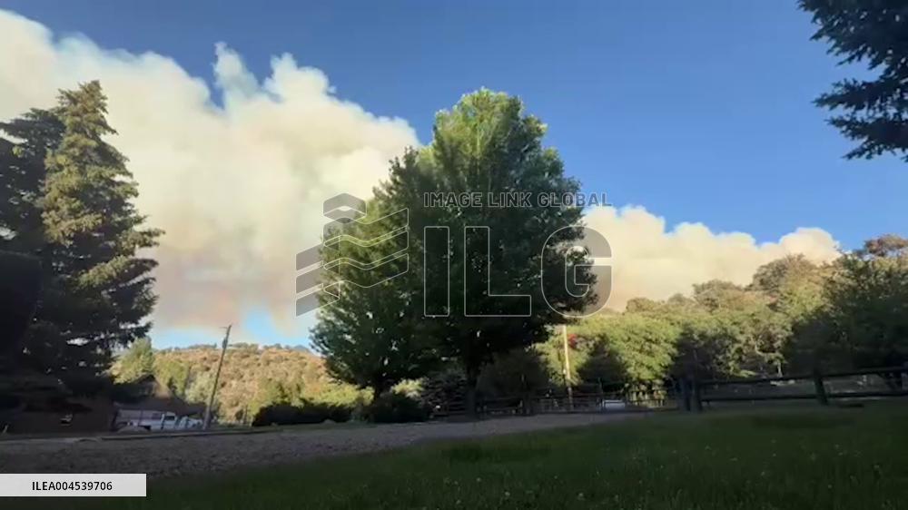 US: Forsyth Fire Rages in Southwest Utah, Prompting Closures and Evacuations 2