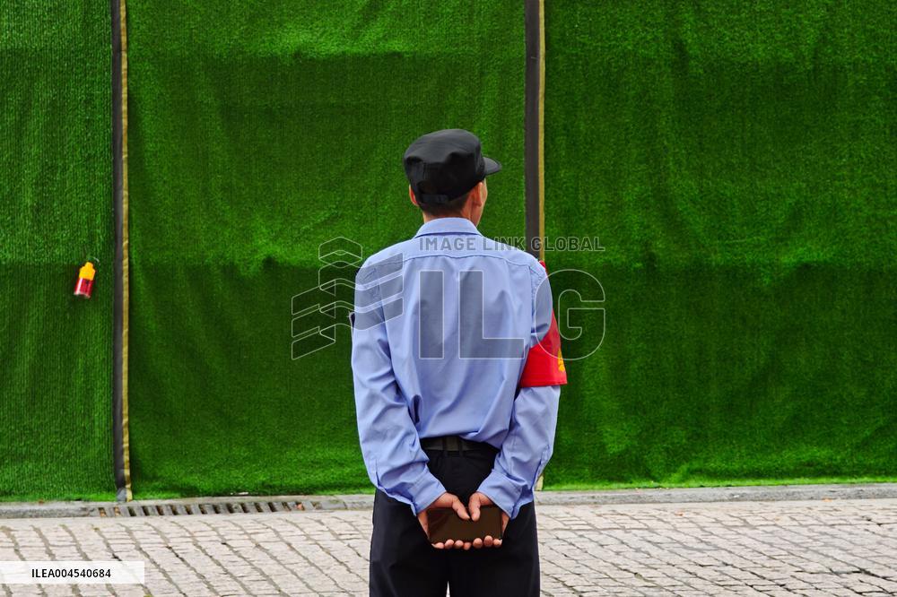 Rainstorm Damages Storefronts in Shanghai