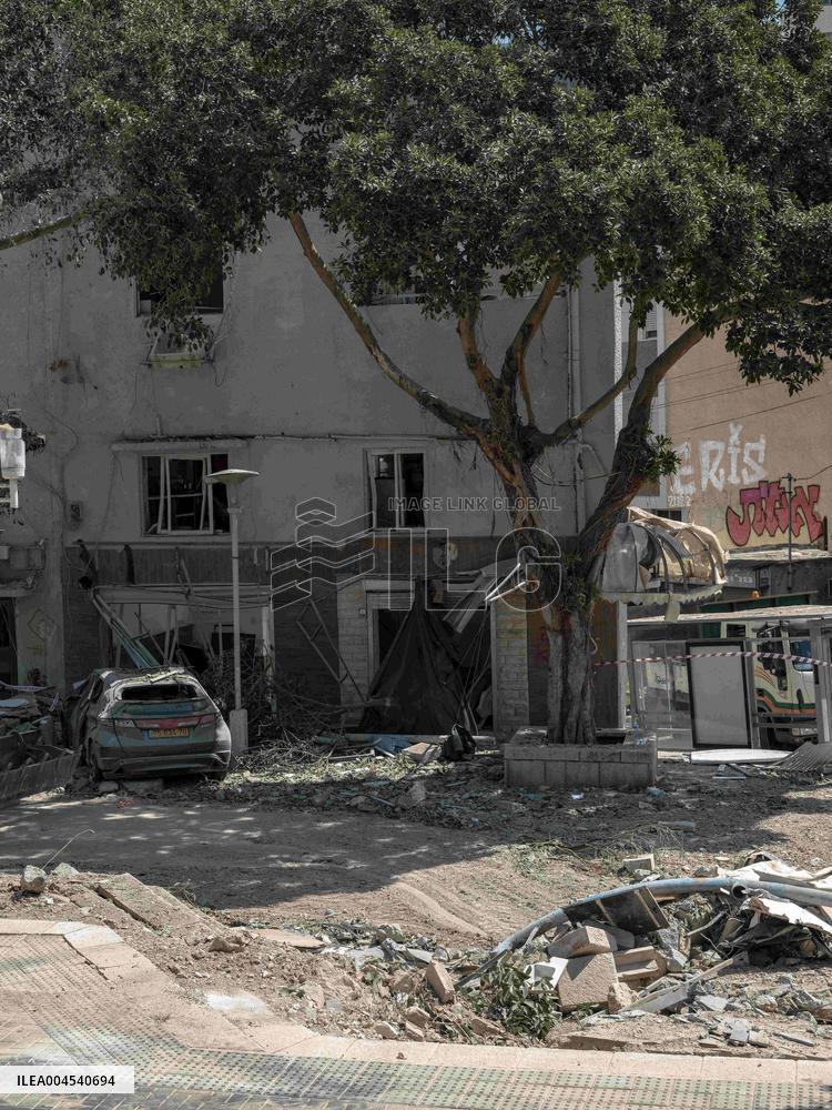 Iranian Missiles Hit Israel