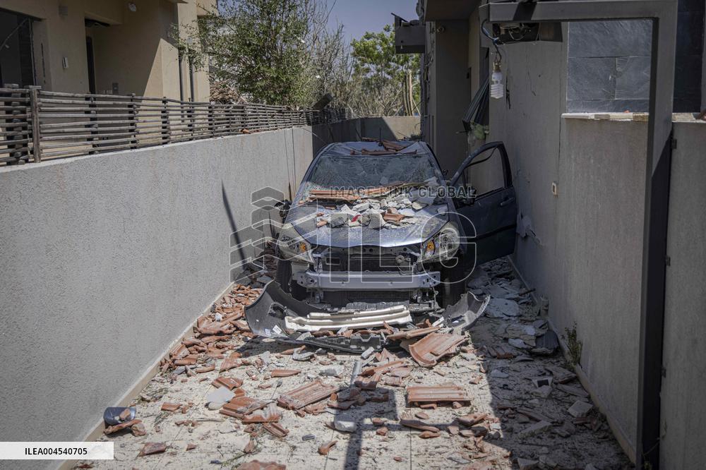 Iranian Missiles Hit Israel