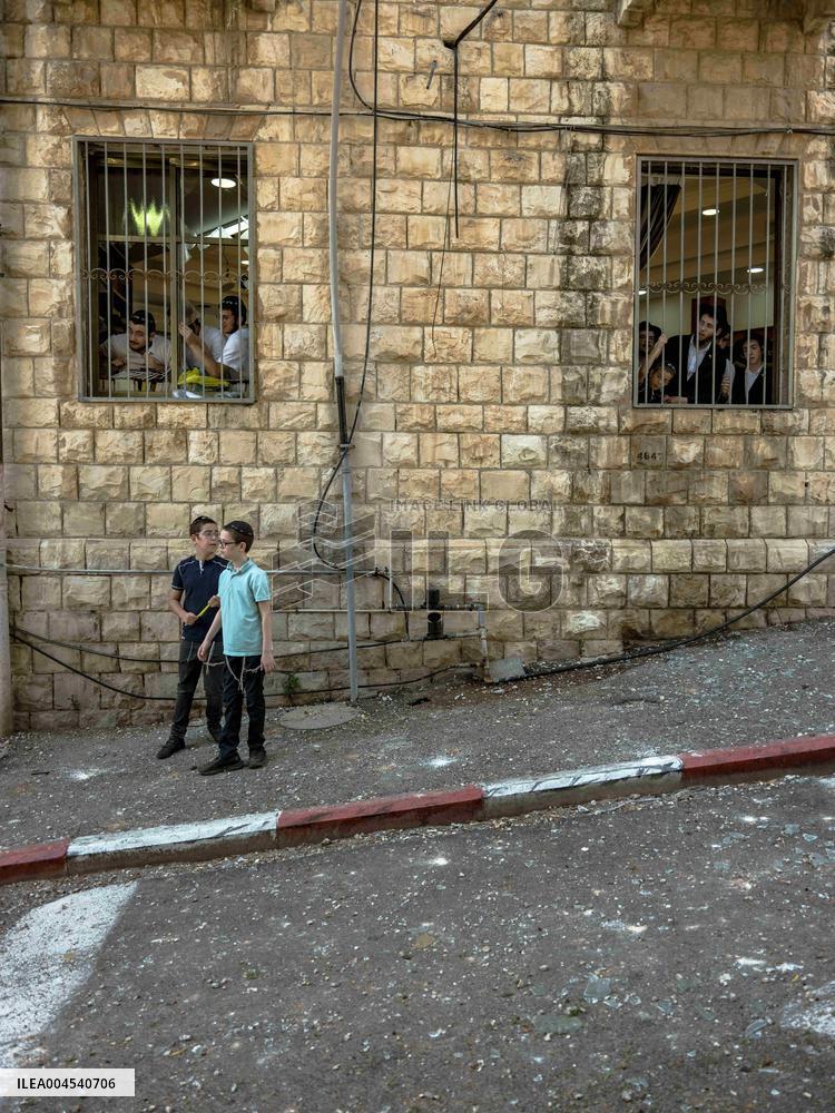 Iranian Missiles Hit Israel