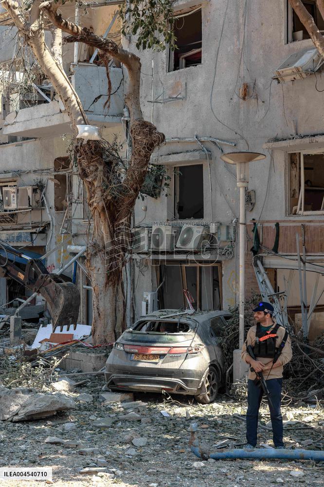 Iranian Missiles Hit Israel