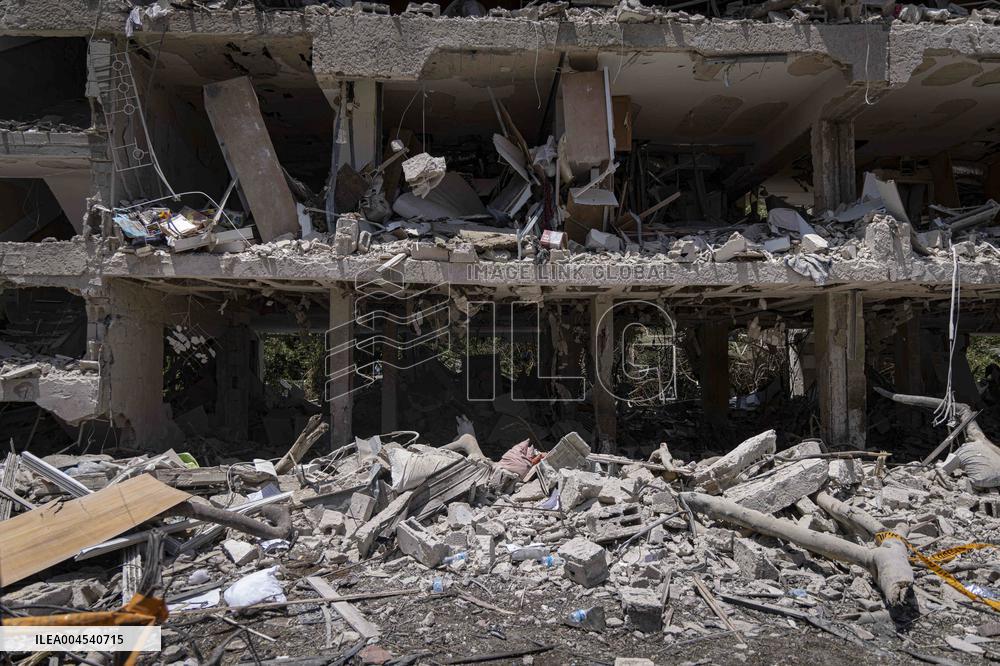 Iranian Missiles Hit Israel