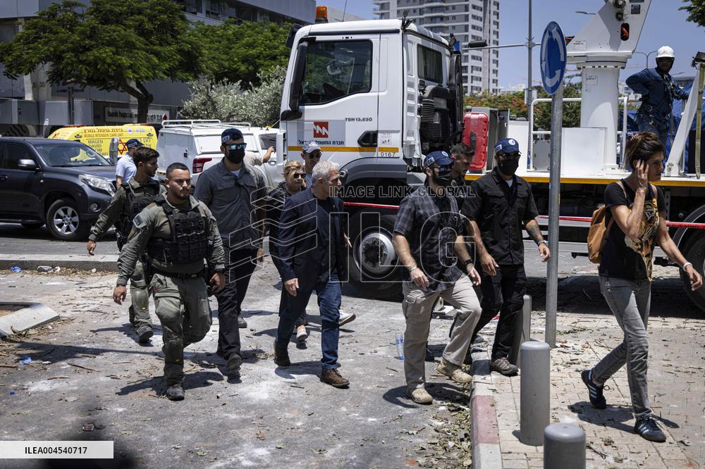 Iranian Missiles Hit Israel