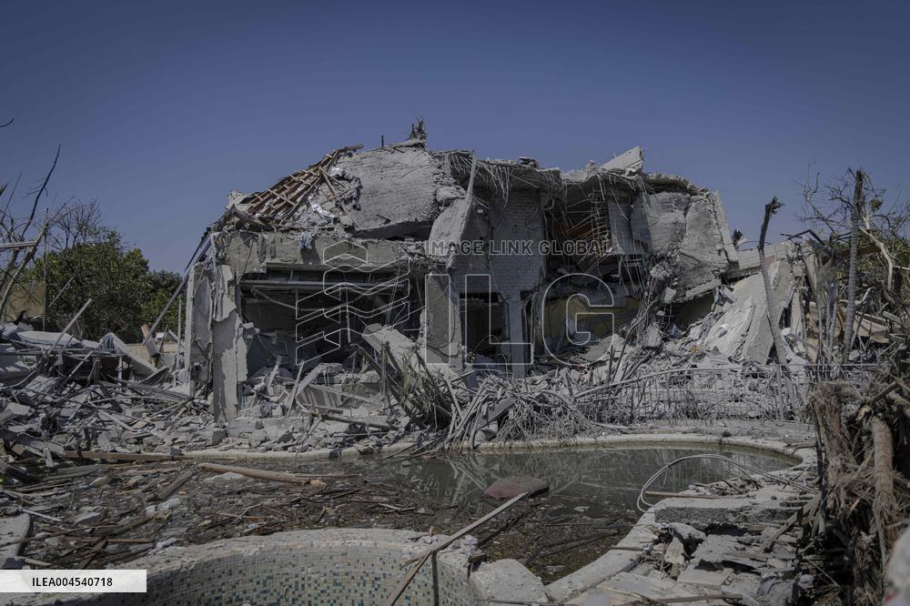 Iranian Missiles Hit Israel