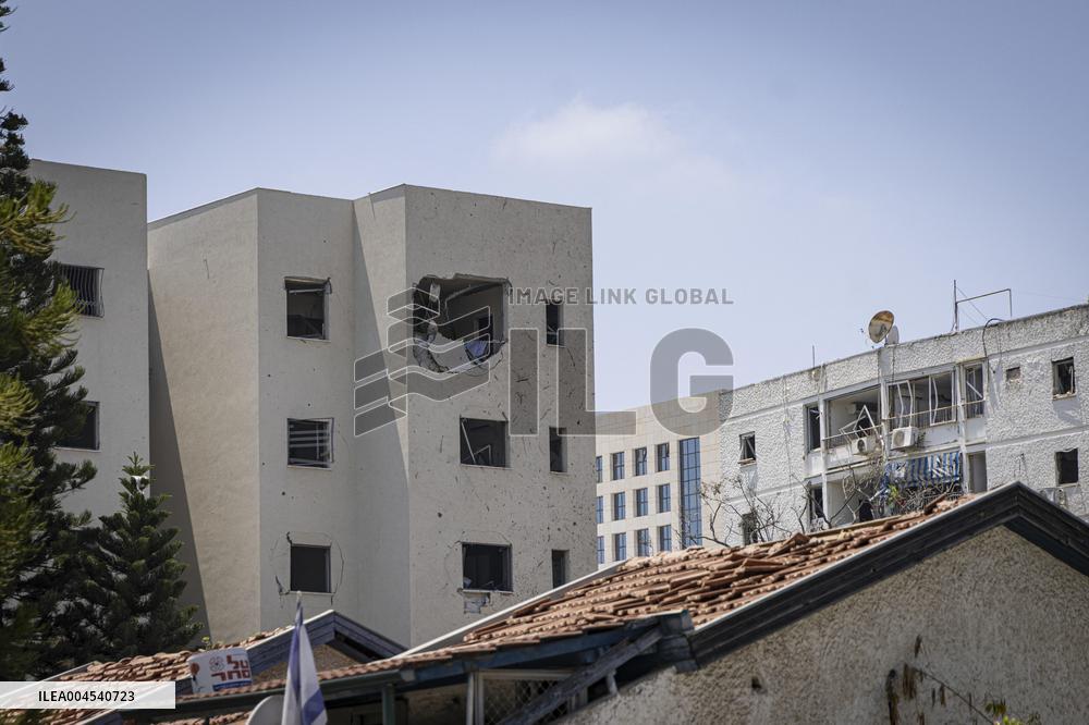 Iranian Missiles Hit Israel