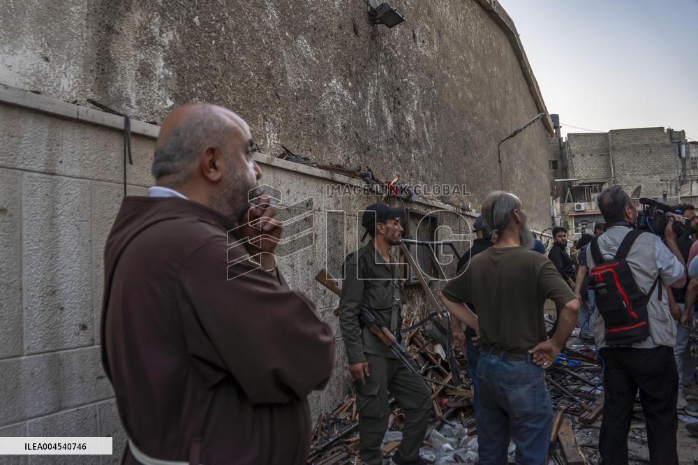 Damascus Church Suicide Attack - Syria