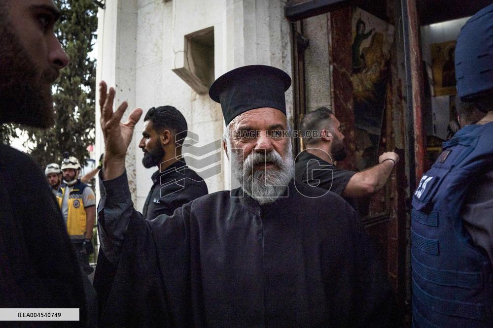 Damascus Church Suicide Attack - Syria