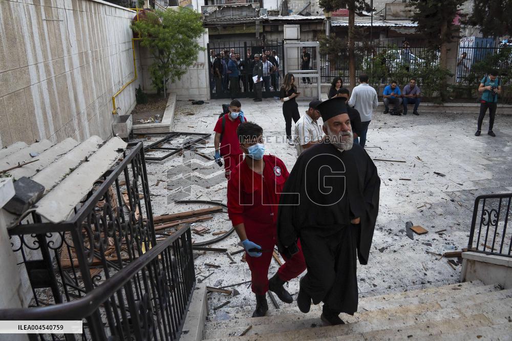 Damascus Church Suicide Attack - Syria