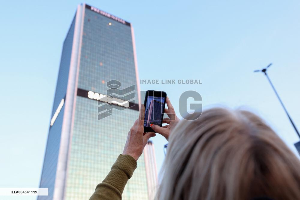 Titouan Leduc Climbed the Presidential Hotel Without Protection - Warsaw