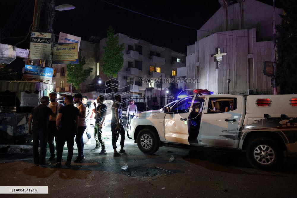 Suicide Attack on Saint Elias Church - Damascus