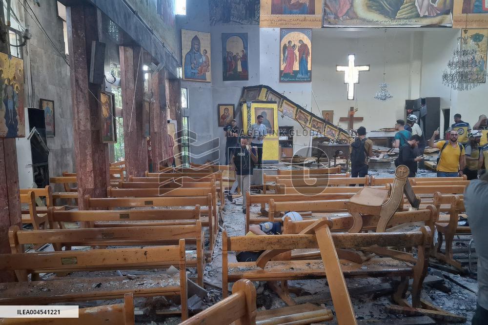 Suicide Attack on Saint Elias Church - Damascus