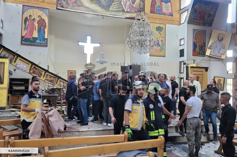Suicide Attack on Saint Elias Church - Damascus