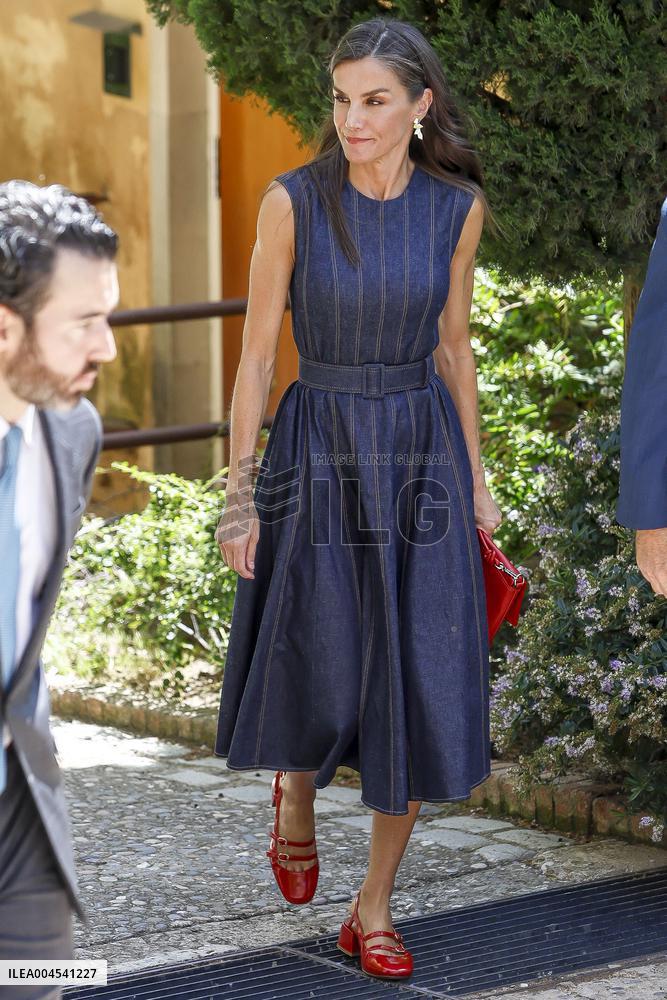 Royals At 1000 anniversary of Monasterio de Montserrat Foundation - Barcelona