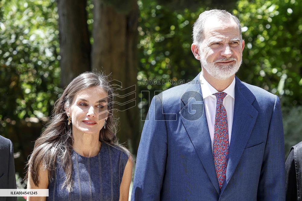 Royals At 1000 anniversary of Monasterio de Montserrat Foundation - Barcelona